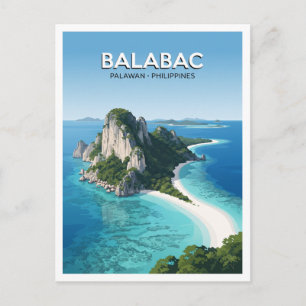 Carte Postale Îles Balabac Philippines