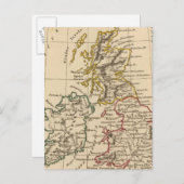 Carte Postale Îles britanniques 3 (Devant / Derrière)
