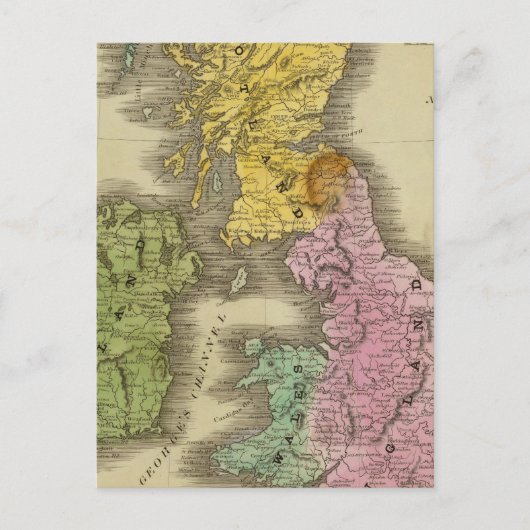 Carte Postale Îles britanniques 3 (Devant)