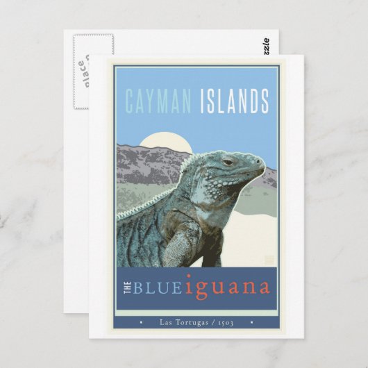 Carte Postale Îles Caïmans (Devant / Derrière)