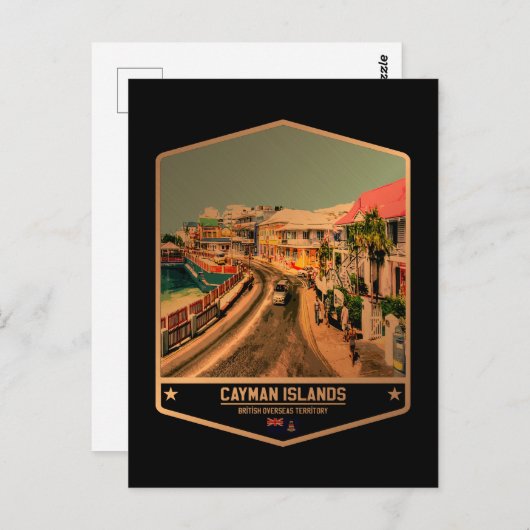 Carte Postale Îles Caïmans (Devant / Derrière)
