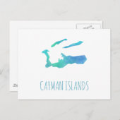 Carte Postale Îles Caïmans (Devant / Derrière)