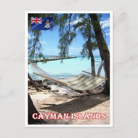 Carte Postale Îles Caïmans - Rum Point - Panorama - (Devant)