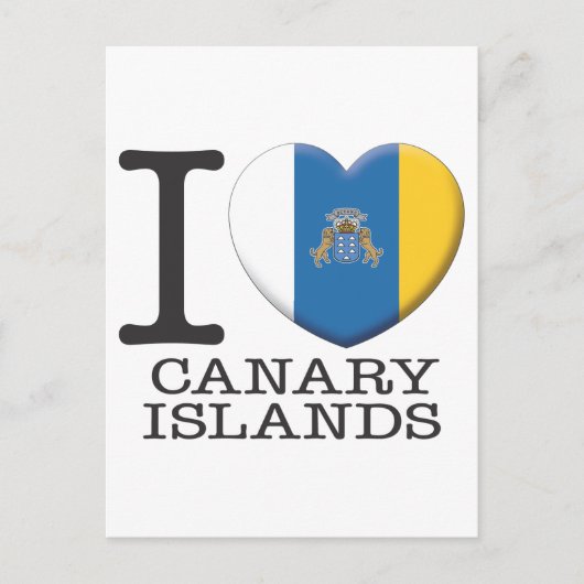 Carte Postale Îles Canaries (Devant)