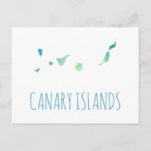 Carte Postale Îles Canaries (Devant)