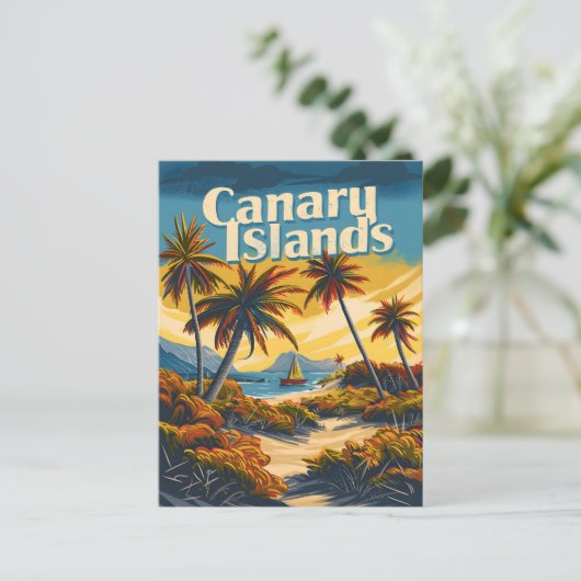 Carte Postale Îles Canaries (Debout devant)