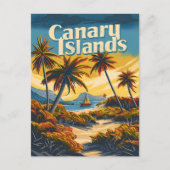 Carte Postale Îles Canaries (Devant)