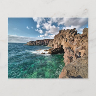 Carte Postale Îles Canaries de la côte de Lanzarote