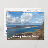 Carte Postale Îles Canaries, Espagne (Devant / Derrière)