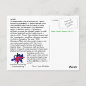 Carte Postale Îles Canaries, Espagne (Dos)