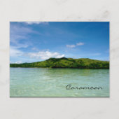 Carte Postale Îles Caramoan - Manlawi Sandbar Vue (Devant)