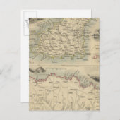 Carte Postale Îles Channel (Devant / Derrière)