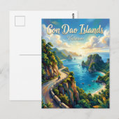 Carte Postale Îles Con Dao Vietnam (Devant / Derrière)