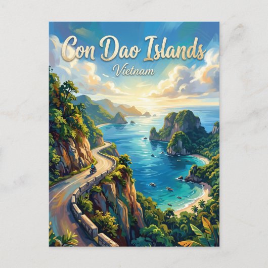Carte Postale Îles Con Dao Vietnam (Devant)
