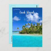 Carte Postale Îles Cook (Devant / Derrière)