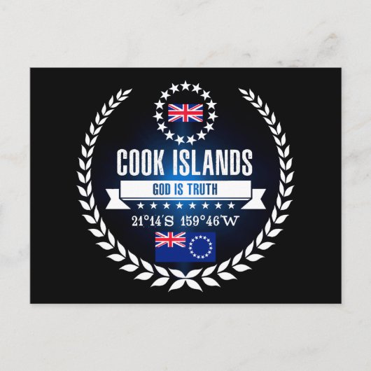 Carte Postale Îles Cook (Devant)
