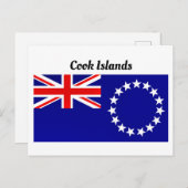 Carte Postale Îles Cook (Devant / Derrière)