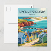 Carte Postale Îles de la Madeleine Canada (Devant / Derrière)