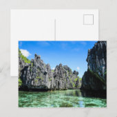 Carte Postale Îles de l'archipel de Bacuit (Devant / Derrière)