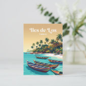 Carte Postale Îles de Los Guinée (Debout devant)