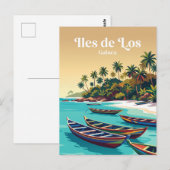 Carte Postale Îles de Los Guinée (Devant / Derrière)