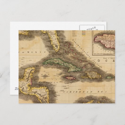 Carte Postale Îles de l'Ouest (Devant / Derrière)