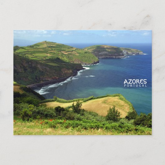 Carte Postale Iles des Açores, Portugal (Devant)