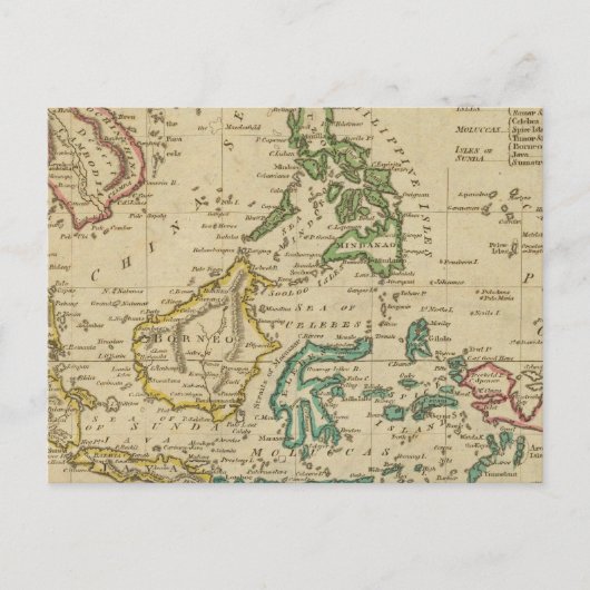 Carte Postale Îles des Indes orientales (Devant)