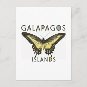 Carte Postale Îles des papillons Galapagos