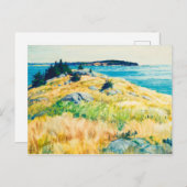 Carte Postale Îles du Maine par Newell Convers Wyeth (Devant / Derrière)