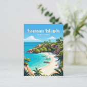 Carte Postale Îles Farasan Arabie saoudite (Debout devant)