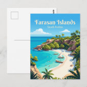 Carte Postale Îles Farasan Arabie saoudite (Devant / Derrière)