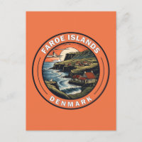 Îles Féroé Danemark Insigne d'art de voyage
