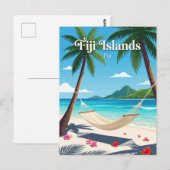 Carte Postale Îles Fidji (Devant / Derrière)