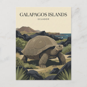 Carte Postale Îles Galapagos Équateur