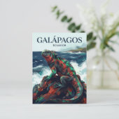 Carte Postale Îles Galápagos Équateur (Debout devant)