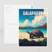 Carte Postale Îles Galápagos Équateur (Devant / Derrière)