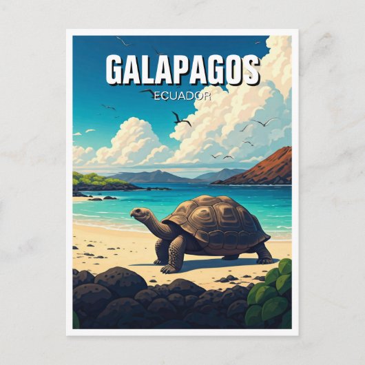 Carte Postale Îles Galápagos Équateur (Devant)