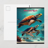 Carte Postale Iles hawaïennes Kauai Aloha (Devant / Derrière)