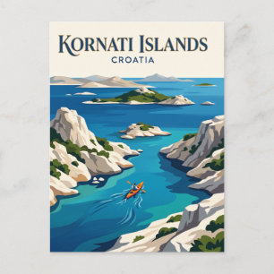 Carte Postale Îles Kornati Croatie