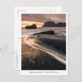 Carte Postale Iles Lofoten Norvège (Devant / Derrière)