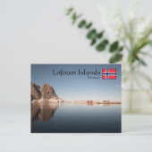 Carte Postale Îles Lofoten Norvège (Debout devant)
