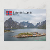 Carte Postale Iles Lofoten Norvège (Devant)