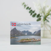 Carte Postale Iles Lofoten Norvège (Debout devant)