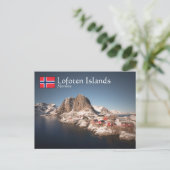 Carte Postale Iles Lofoten Norvège (Debout devant)