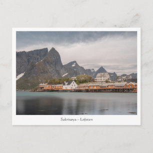 Carte Postale Iles Lofoten Norvège