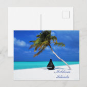 Carte Postale Îles Maldives (Devant / Derrière)