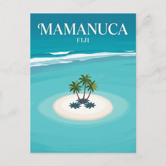 Carte Postale Îles Mamanuca Fidji (Devant)