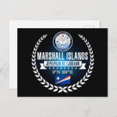 Carte Postale Îles Marshall (Devant / Derrière)