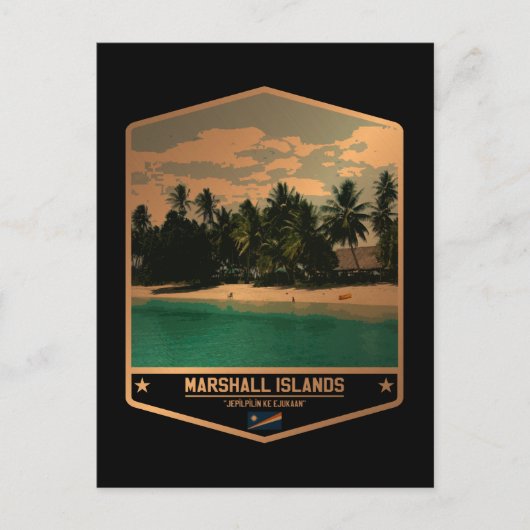 Carte Postale Îles Marshall (Devant)